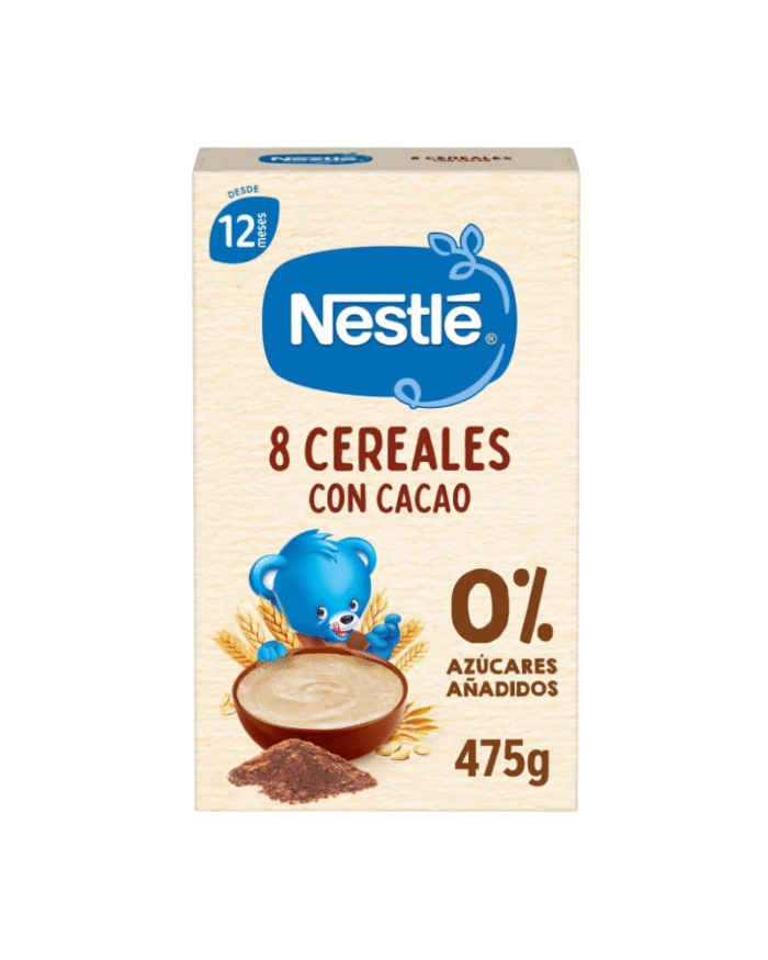 Nestle 8 Cereal con Cacao (475g)