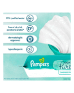 Pampers Aqua Pure Baby Wipes 336 Count
