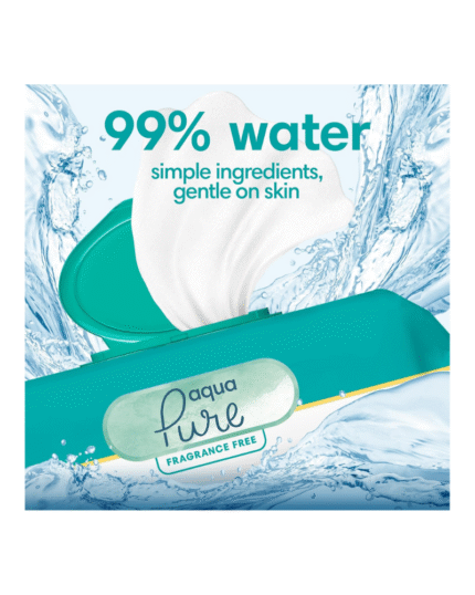 Pampers Aqua Pure Baby Wipes 336 Count