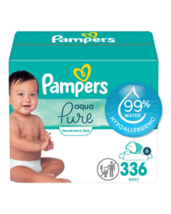 Pampers Aqua Pure Baby Wipes 336 Count