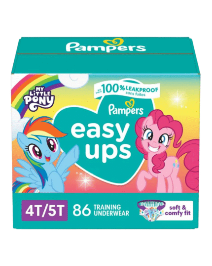 Pampers Easy Ups Training Underwear 4T-5T (Girls) 86-Count