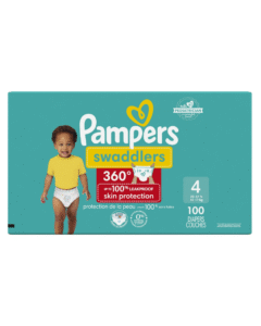 Pampers Swaddlers 360° Size 4 Diapers (100 Count)