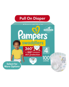 Pampers Swaddlers 360° Size 4 Diapers (100 Count)