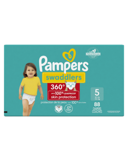 Pampers Swaddlers 360° Size 5 Diapers (88 Count)