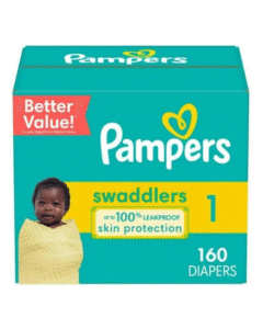 Pampers Swaddlers Size 1 Diapers (160 Count)