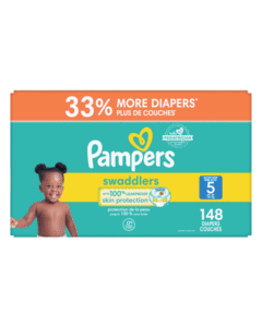 Pampers Swaddlers Size 5 Diapers 148 Count