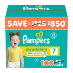 Pampers Swaddlers Size 7 Diapers 100 Count