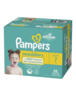Pampers Swaddlers Size 7 Diapers 66 Count