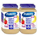 Purity Apple & Banana Medley Baby Pudding 200ml x 6
