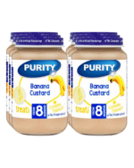 Purity Banana Custard Baby Pudding 200mlx6
