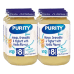 Purity Mango Granadilla & Yoghurt with Vanilla Flavour Baby Pudding