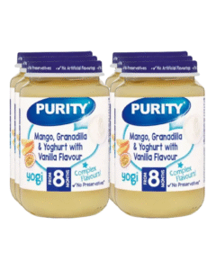 Purity Mango Granadilla & Yoghurt with Vanilla Flavour Baby Pudding