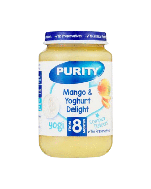 Purity Mango & Yoghurt Delight Baby Pudding – 8 Months