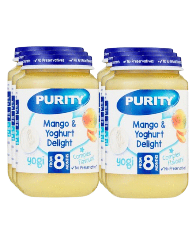 Purity Mango & Yoghurt Delight Baby Pudding – 8 Months