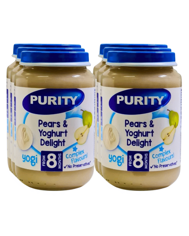 Purity Pears & Yoghurt Delight Baby Pudding 200mlx6