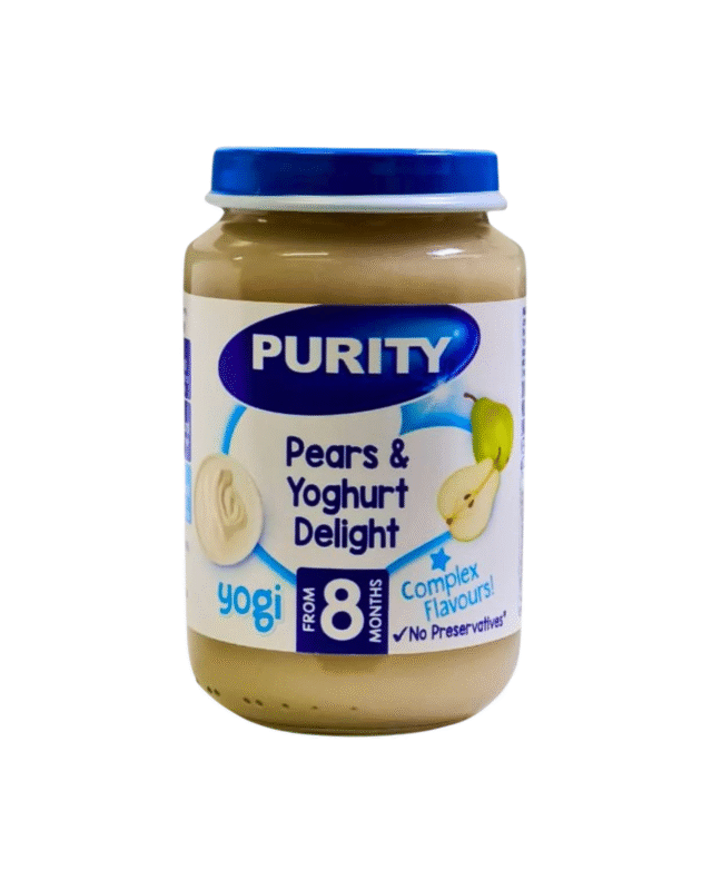 Purity Pears & Yoghurt Delight Baby Pudding 200mlx6