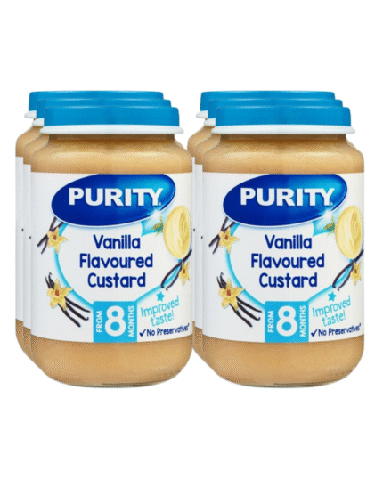Purity Vanilla Flavoured Custard 200mlx6