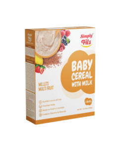 Simply Fils Baby Cereal with Milk Millets Multi Fruit 6+ Months