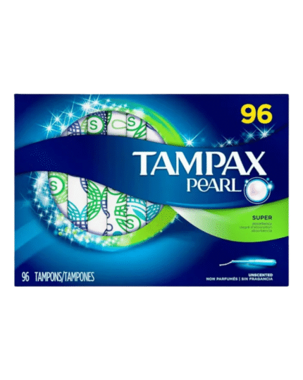 Tampax Pearl Super Absorbency Tampons (96 Count)