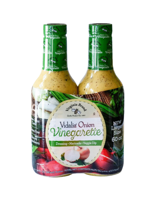 Vidalia Onion Vinaigrette Dressing 60oz Twin Pack