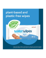 WaterWipes 99.9% Pure Baby Wipes – 540 Wipes (9 Packs)