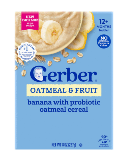 Gerber Oatmeal Banana with Probiotic Cereal 227g