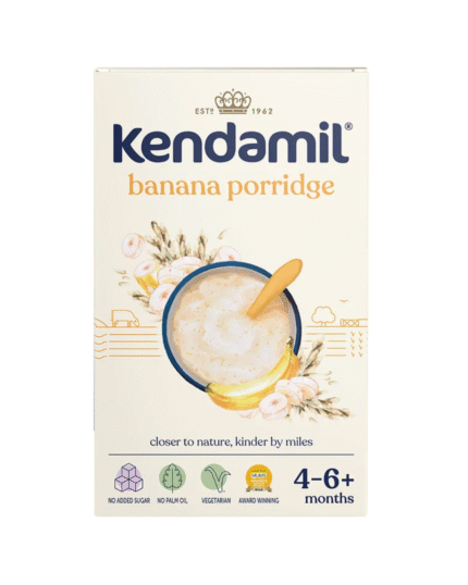 Kendamil Banana Porridge Baby Cereal 4-6+ Months