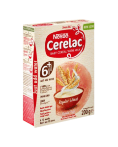 Nestle Cerelac Regular Wheat Baby Cereal with Milk 6+ Months
