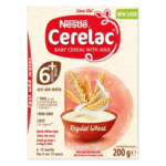 Nestle Cerelac Regular Wheat Baby Cereal with Milk 6+ Months