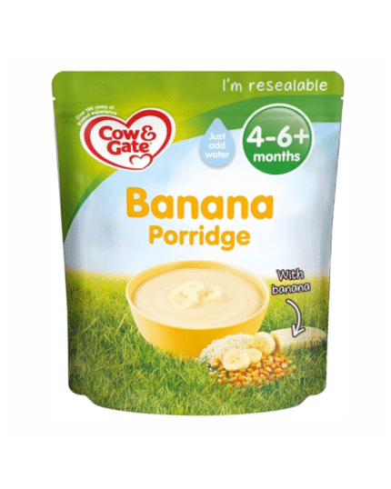 Cow & Gate Banana Porridge for Babies 4-6+ Months