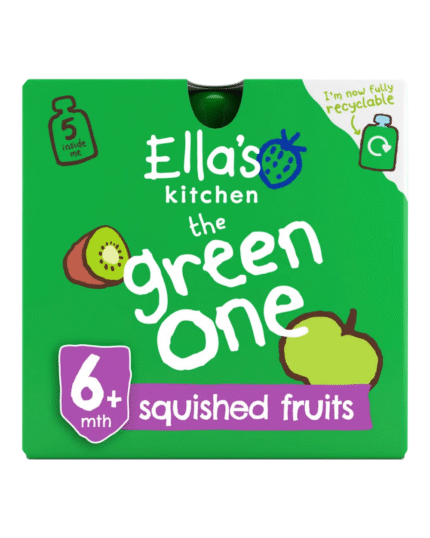 Ella’s Kitchen The Green One Squished Fruits Puree 6 Months+