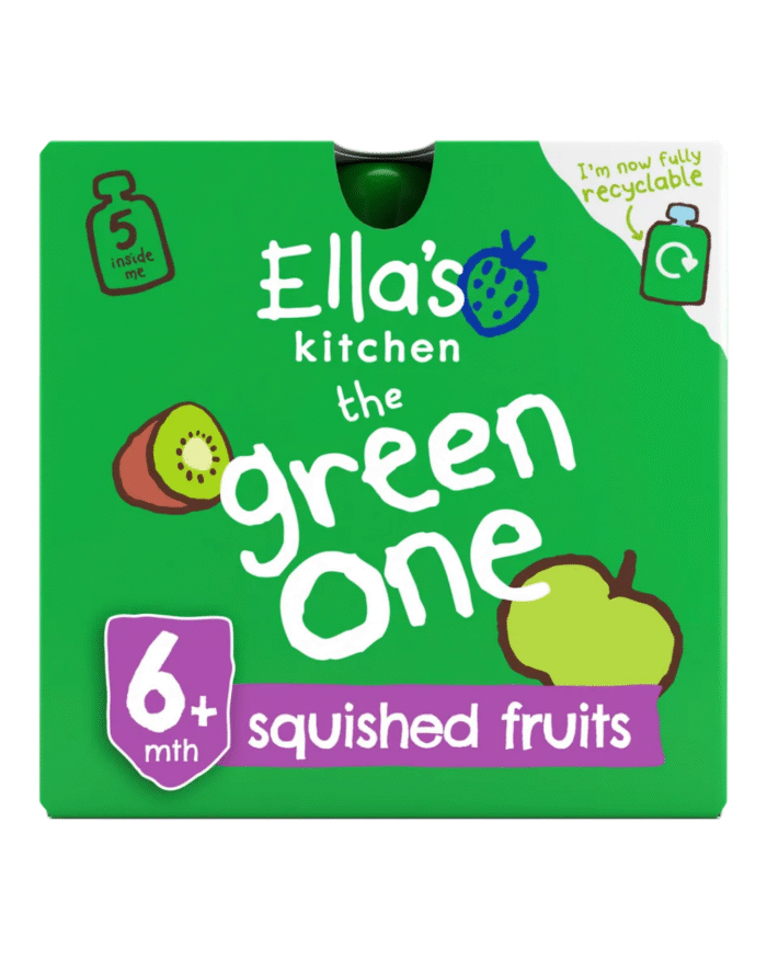 Ella’s Kitchen The Green One Squished Fruits Puree 6 Months+
