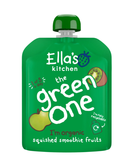 Ella’s Kitchen The Green One Squished Fruits Puree 6 Months+