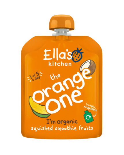 Ella’s Kitchen The Orange One Organic Smoothie Fruits Puree