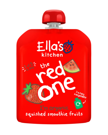 Ella’s Kitchen The Red One – Organic Baby Fruit Smoothie Puree