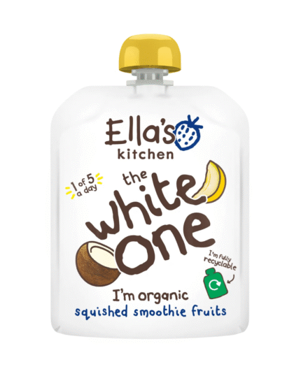 Ella’s Kitchen The White One Organic Smoothie Fruits 6+ Months