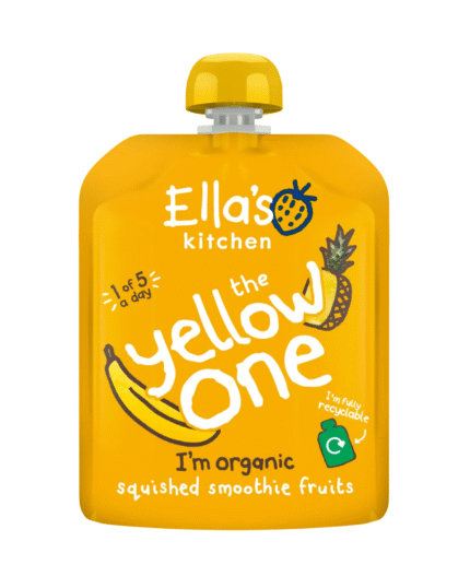 Ella’s Kitchen The Yellow One – Organic Baby Smoothie Fruit Pouch