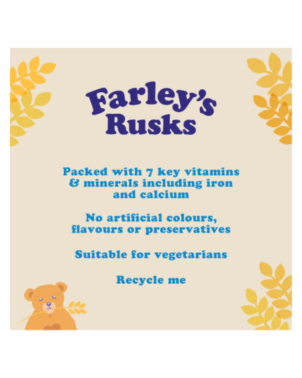 Farley’s Rusks Original Baby Food Snacks 150g
