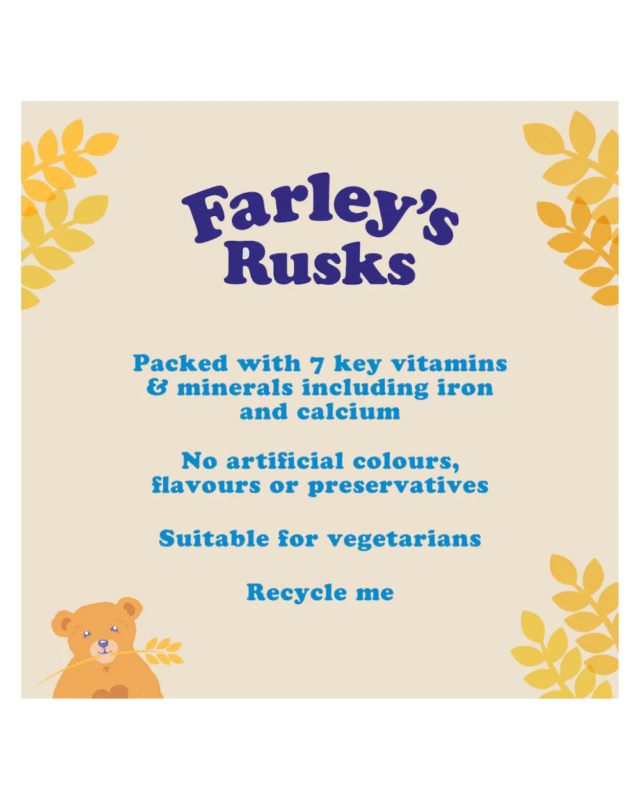 Farley’s Rusks Original Baby Food Snacks 150g
