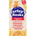 Farley’s Rusks Original Baby Food Snacks – With Iron & Calcium (6+ Months)