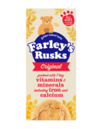 Farley’s Rusks Original Baby Food Snacks – With Iron & Calcium (6+ Months)