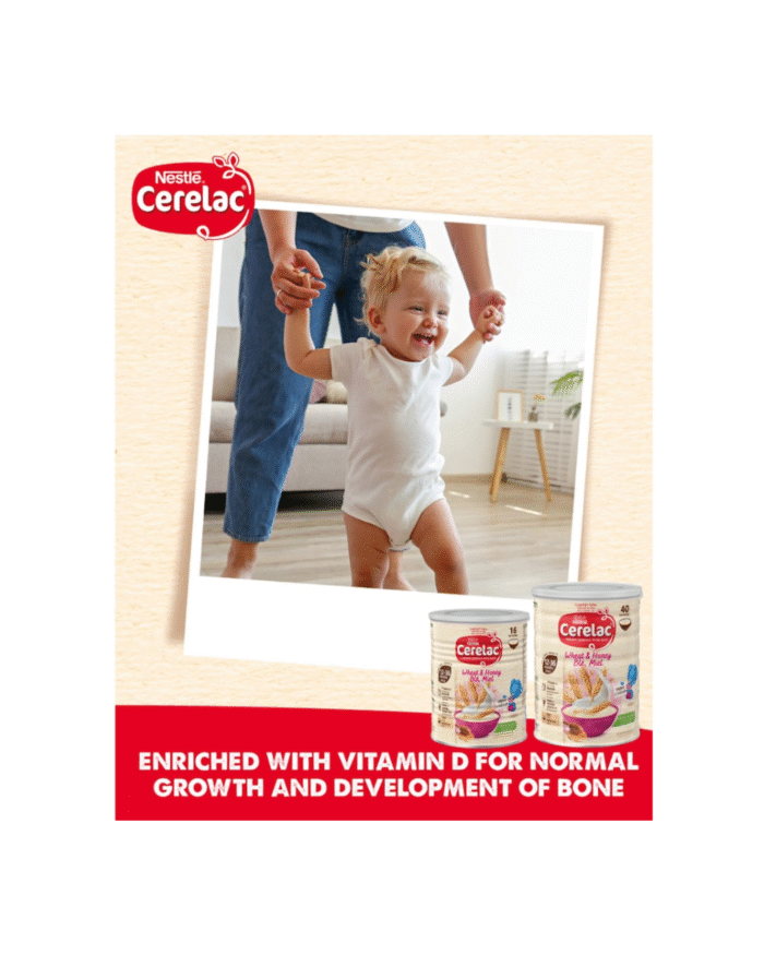 Nestlé Cerelac Wheat & Honey Infant Cereal with Milk (12–36 Months)