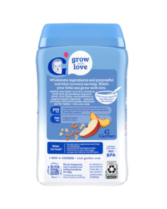 Gerber Oatmeal Lentil Peach & Apple Cereal 227g