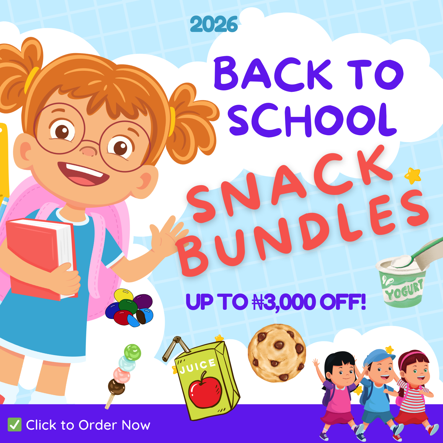Back To School Bundle Snacks