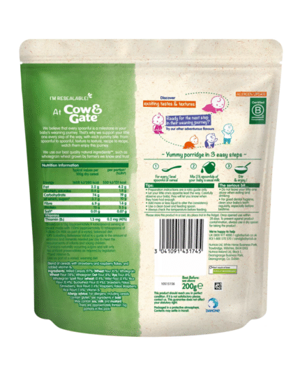 Cow & Gate Red Berry Porridge 7 Months