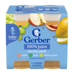 Gerber 100% Juice Variety Pack for Toddlers 12+ Months