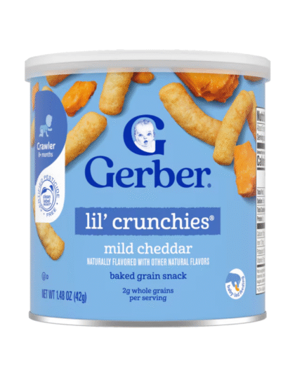 Gerber Lil’ Crunchies Mild Cheddar 42g