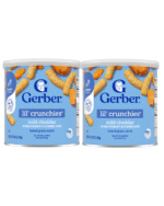 Gerber Lil’ Crunchies Mild Cheddar (2 Cans)