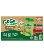 GoGo squeeZ Fruit Organic Variety Pack 28 Pouches