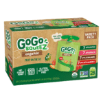 GoGo squeeZ Fruit Organic Variety Pack 28 Pouches